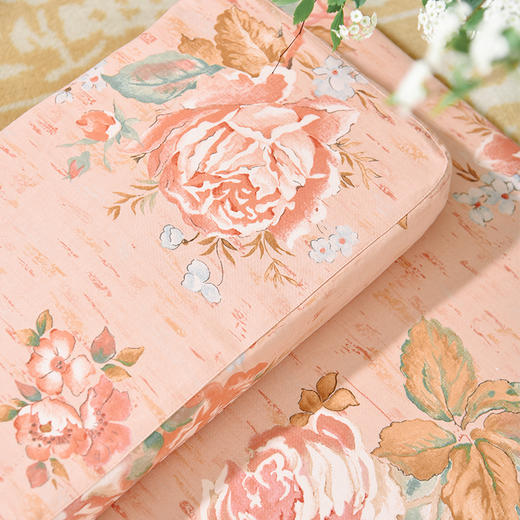 大马士革玫瑰系列打坐垫天然椰棕禅修垫棕榈地垫 商品图1