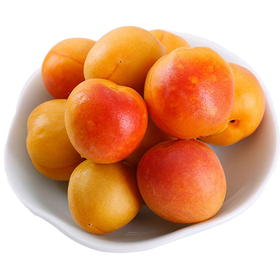 新鲜水果  酸甜可口黄杏 500g