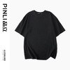 PINLI品立2024夏季新款烫钻休闲短袖T恤男士潮牌百搭圆领黑色体恤BG242111067 商品缩略图3