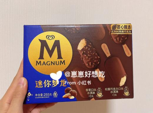 迷你梦龙香草口味+松露巧克力6支装255g 商品图0