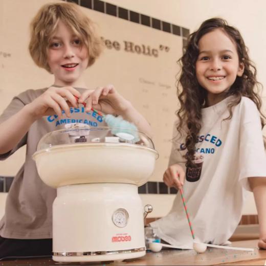 mobee棉花糖机儿童家用迷你花式棉花糖机器商用全自动摆摊用DIY六一节玩具礼品 商品图2