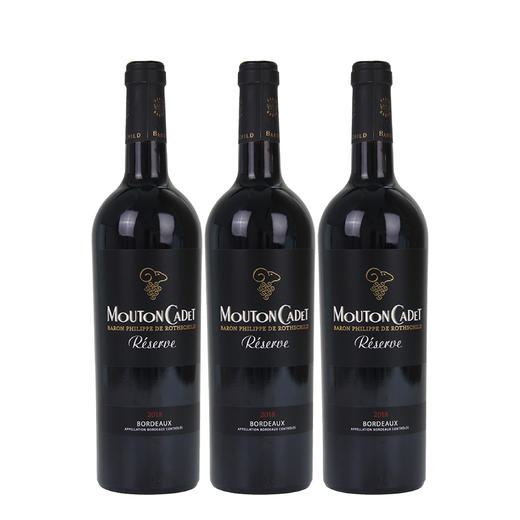 菲利普罗斯柴尔德男爵木桐嘉棣波尔多红葡萄酒750ml*3瓶 商品图0