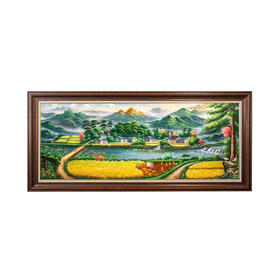 靠山画-丰收