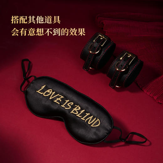 【原创】纵锦浪里 情趣挂耳眼罩蒙眼遮光调情情侣sm道具调教惩罚绳师48号 商品图2
