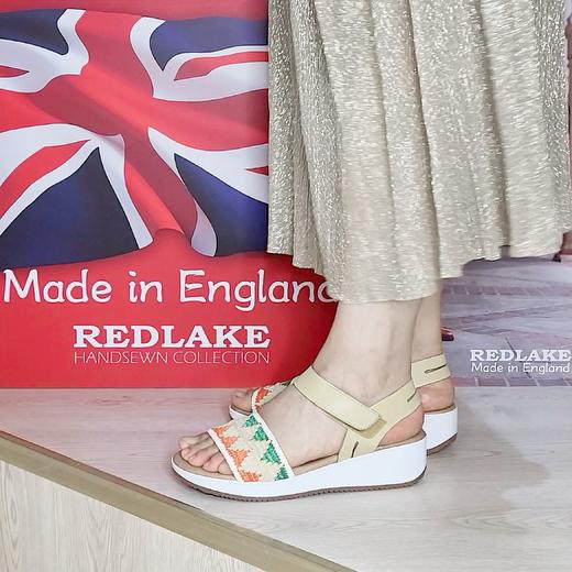 断码特价38码——西班牙原产优雅超舒适女士皮凉鞋1410L-米黄色（简约优雅系列） 商品图6