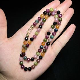 碧玺项链-玉美人菲菲HZ/碧玺项链约7mm