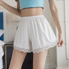 【新款安全裤女】防走光不卷边可外穿 大码冰丝夏季薄蕾丝打底短裤  商品缩略图1