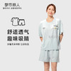 都市丽人生活家居女士棉质短袖短裤睡衣套装LH42R7 商品缩略图0