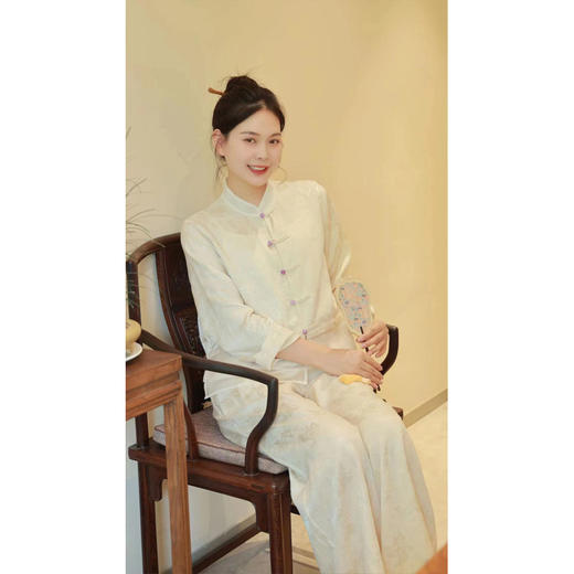 【抖音专属】直筒裤（24709241凝脂） 商品图3