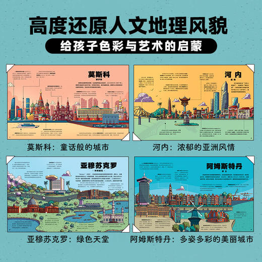 世界城市科普绘本：全6册 商品图4