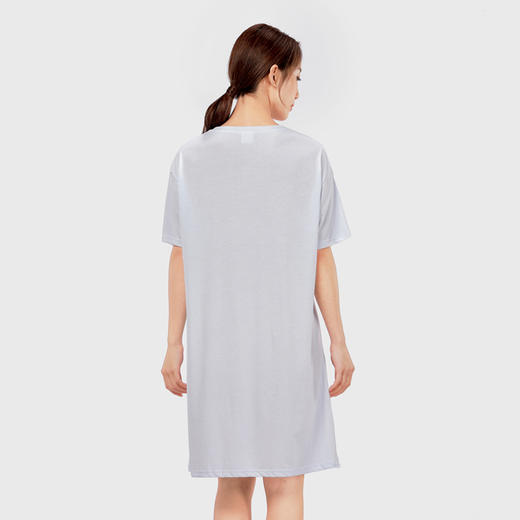 都市丽人生活家居女士棉质短袖裙睡衣LH46K4 商品图2