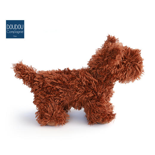 DOUDOU 棕色狐狸犬-象牙色狐狸犬25cm玩偶 商品图2