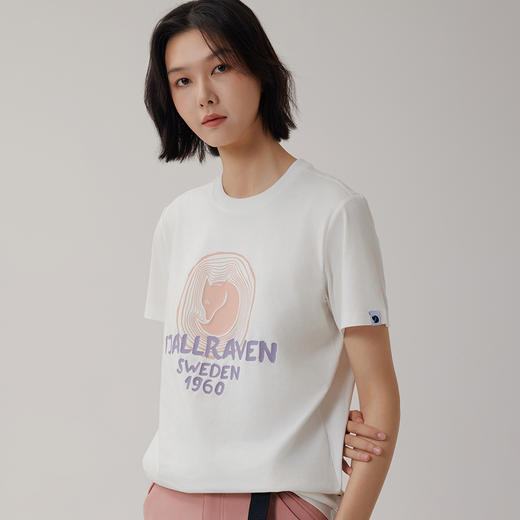 Fjallraven/北极狐女春夏新款户外短袖t恤上衣 01241210 商品图1