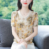 洋气减龄，印花雪纺衫KQL-321H1355 商品缩略图3