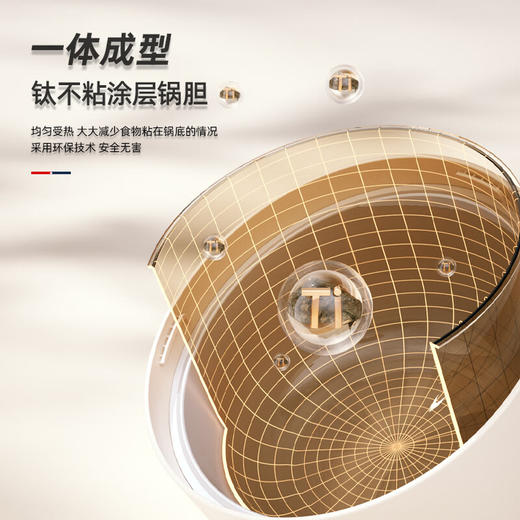 【小家电】迈卡罗MC-FB218电饭煲 电饭锅1-2人迷你小型家用2升智能多功能煮饭锅HF 商品图3