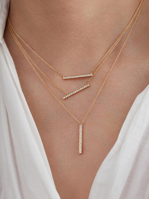 LUCINE 鹿鸣珠宝 | 【一】系列钻石项链 商品图1