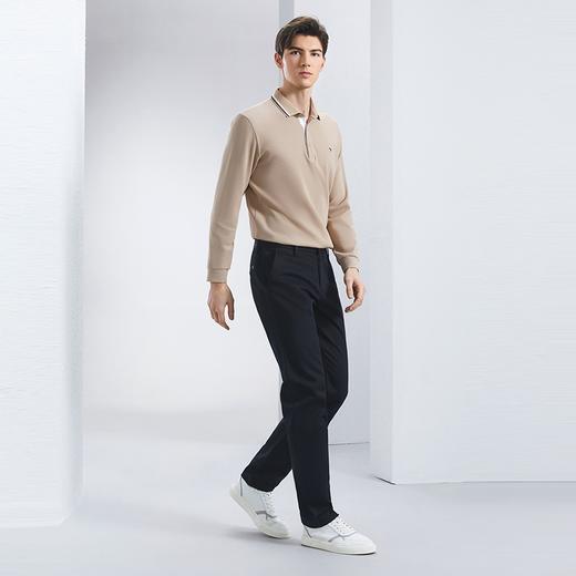 【含莫代尔】柒牌直筒休闲裤男秋冬新款商务中青年通勤百搭长裤子	127H70200 商品图3