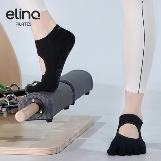 elina一恋露背满趾瑜伽袜EYG24001 商品图8