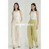 MAISON CECILE六色/本期推荐干丝桑蚕丝夏日松紧腰神裤 商品缩略图1