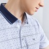【不变形领】【5A抗菌2A防螨】柒牌男士polo衫短袖夏季新款中老年满印翻领上衣	126T73400 商品缩略图2