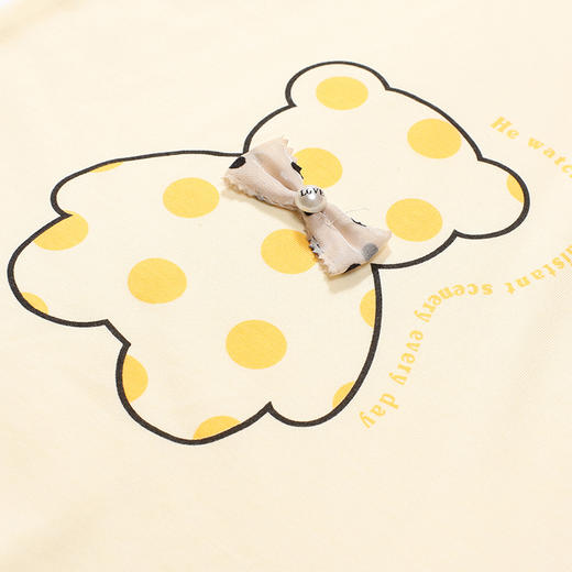 都市丽人生活家居女士棉质短袖短裤睡衣套装LH41V5 商品图6