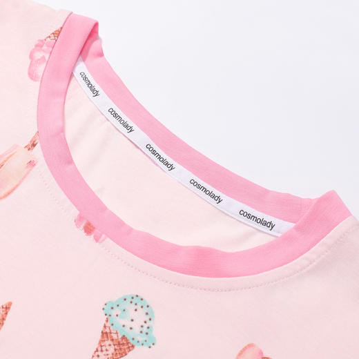 都市丽人生活家居女士棉质短袖裙睡衣LH46J3 商品图4