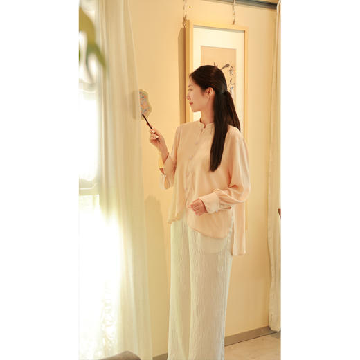 【抖音专属】直筒裤（24709272-凝脂） 商品图1