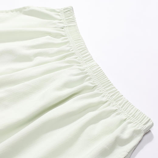 都市丽人生活家居女士梭织棉短袖长裤睡衣套装LH42S8 商品图7