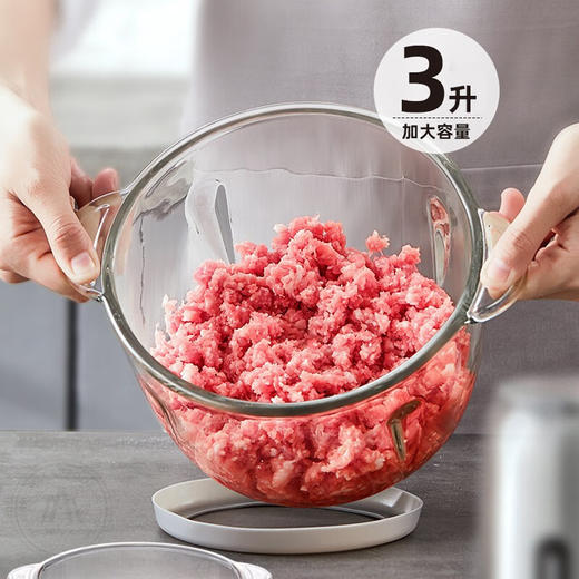 【小家电】迈卡罗MC-KM328绞肉机家用 绞馅机 碎肉机电动多功能料理搅拌打肉饺子肉馅蒜蓉机不锈钢HF 商品图4