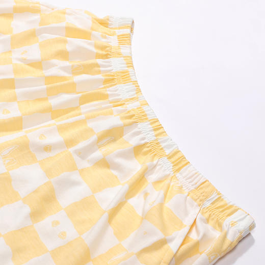 都市丽人生活家居女士棉质短袖短裤睡衣套装LH42S6 商品图7