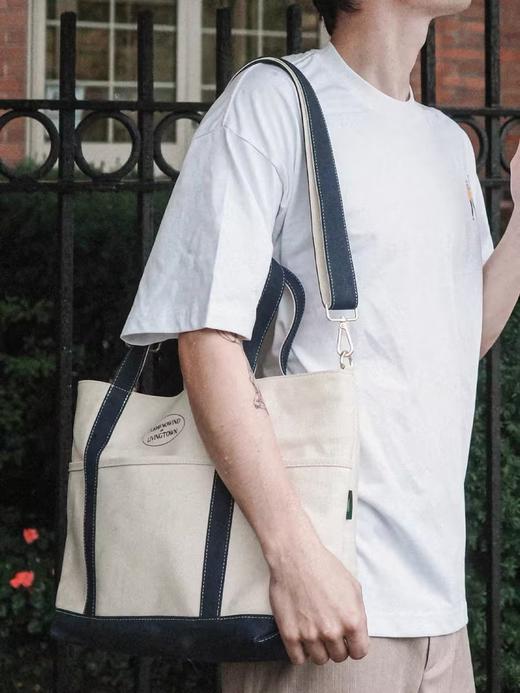 LIVINGTOWN/Today联名拼色斜挎包 商品图0