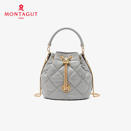 【高级羊皮系列】梦特娇法式优雅百搭水桶包 商品图3