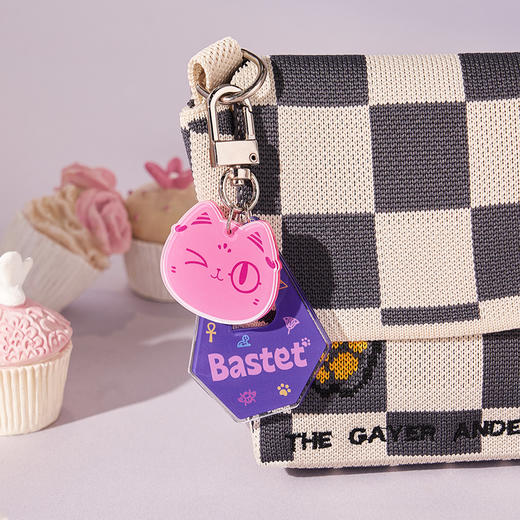 大英博物馆 盖亚·安德森猫和她的朋友们系列 创意 亚克力 挂件 钥匙扣 商品图2