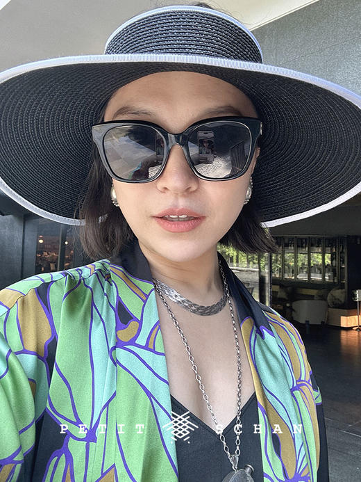 PETIT SCHAN小闪 Paris in Paris  #062 巴黎中的巴黎 台湾维丝卡辫子空顶度假帽防晒帽 商品图1