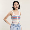 谜底针织小吊带女2024年夏季新品复古时尚修身短款内搭242MZ0889 商品缩略图1