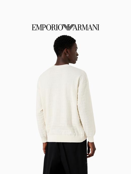 E ARMANI 针织衫男  3D1MXX1MQGZ-0128 奶白色. 商品图1