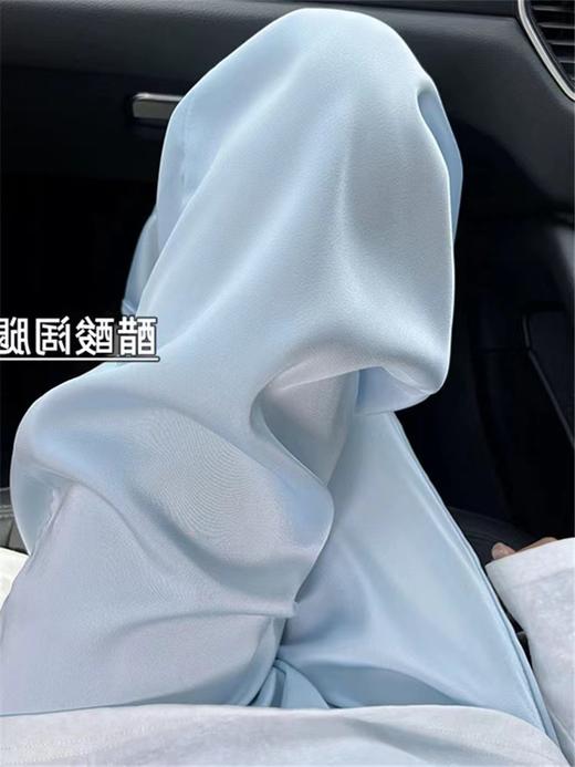 【复古高级感醋酸天丝缎面阔腿裤】春夏冰丝垂感宽松直筒拖地休闲裤 商品图10