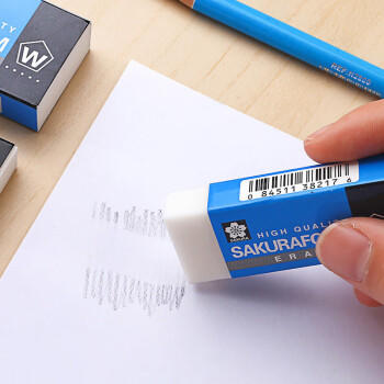 樱花（SAKURA）橡皮擦 学生考试学生文具美术素描绘图专用 XRFW-60小号单块 日本进口 商品图4