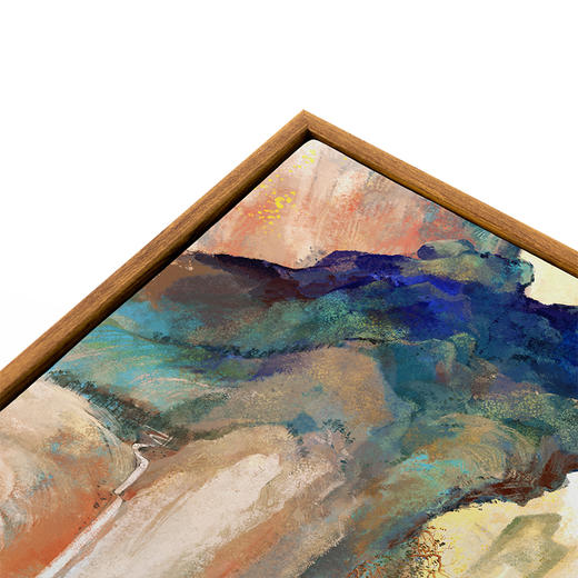 多喜爱高清数码布艺装饰 国风新时尚挂画-锦绣山峦cs 商品图3