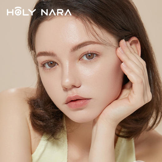 【日抛】Holy Nara 宝妮牡丹 粉 直径：14.1mm  含水量38%（日抛10片/盒 不同度数请拍两盒） 商品图0