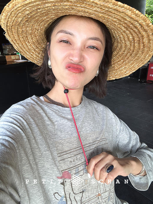 PETIT SCHAN小闪 CLO#504 happy zoo  快乐动物园 棉桑蚕丝小闪原创薄款长袖T恤文化衫春夏秋柔软亲肤防晒衫/空调衫 商品图0