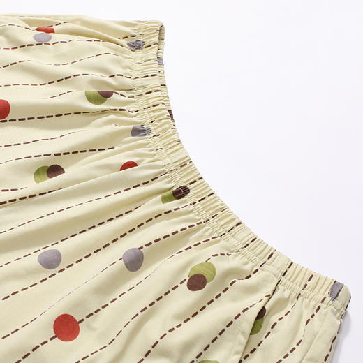 都市丽人生活家居女士棉质短袖短裤睡衣套装LH42S1 商品图7