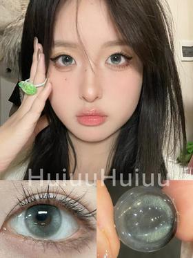 【中直径】PFGIRLCON-岩兰草-14.2mm【半年抛 0-800度 含有525/575】着色13.1mm