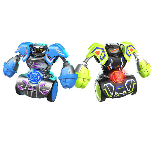 银辉 龙卷风旋转拳击机器人（二人对战套装）SLVC86884001 商品图0