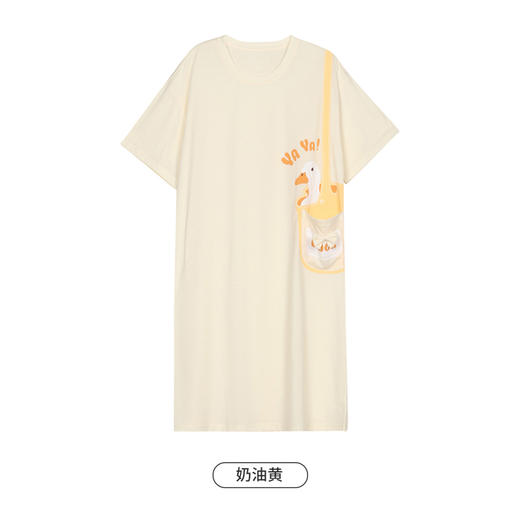 都市丽人生活家居女士棉质短袖裙睡衣LH46K4 商品图8