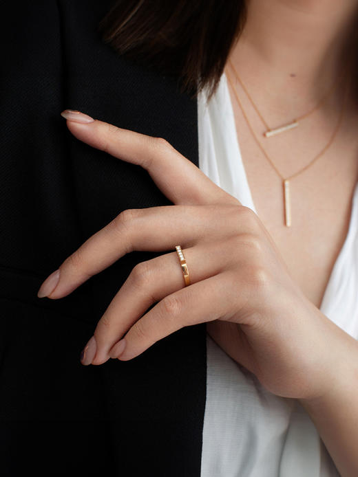 LUCINE 鹿鸣珠宝 | 【一】系列钻石戒指 商品图2