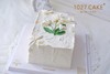 1027CAKE |   长方形蛋糕 刮刀花 白色系 商品缩略图1
