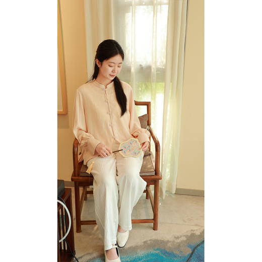 【抖音专属】直筒裤（24709272-凝脂） 商品图0