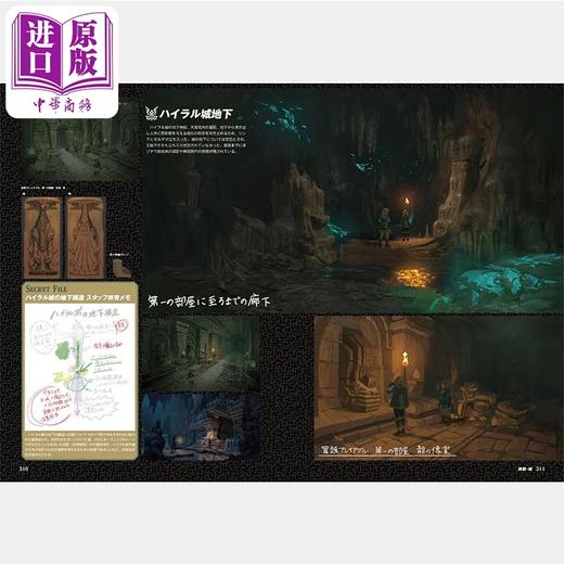 预售 【中商原版】画集 塞尔达传说 王国之泪 官方设定画集 大师之书 任天堂 林克 Zelda Nintendo 德间书店 ゼルダの伝説 商品图4