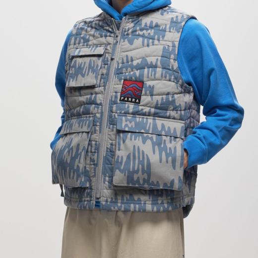 PARRA 帕拉 机能风 男子防撕裂高尔夫马甲休闲迷彩时尚潮流运动 商品图3